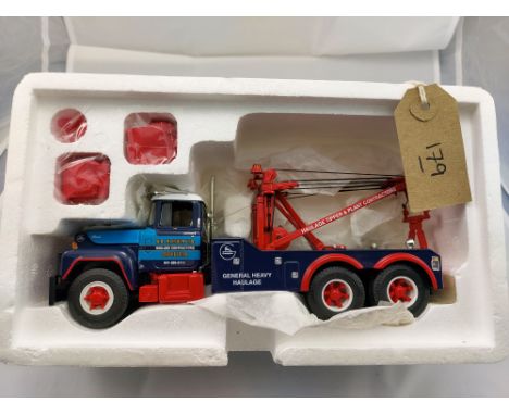 First Gear Mack R Tow Truck - W H Malcolm
