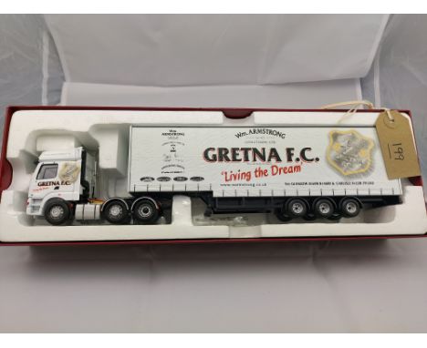 Corgi Foden Alpha Step Frame Curtainside - William Armstrong/Gretna FC