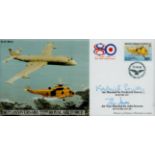 AM Sir Frederick Sowrey and AVM Sir John Severne signed 80th Anniversary of the Royal Air Force