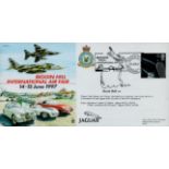 Derek Bell signed Biggin Hill International Air Show 14-15 June 1997 FDC PM Biggin Hill 14.06.97
