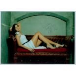 Pooja Shah signed 12x8 inch colour photo. Dedicated. Good condition Est.
