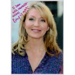 Kirsty Young signed 12x8 inch colour photo dedicated. Good condition Est.