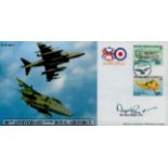 Sir Rex Hunt CMG signed 80th Anniversary of the Royal Air Force FDC PM 80th Anniversary First Day of