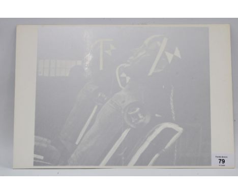 EDUARDO PAOLOZZI RA (SCOTTISH 1924-2005), GENERAL DYNAMICS F.U.N., c1965, unframed print, 38 x 25cm