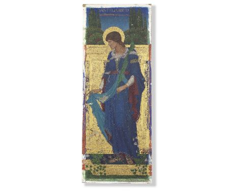 Katherine Muriel Mason Eadie, RMS, ARBSA (British, 1880-1945)Saint Cecilia, Saint Dorothea, Saint Elizabeth three, each inscr