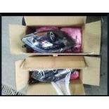 YARIS XP90 MK2 05-08 PRE-FACELIFT HALO PROJECTOR HEADLIGHT BLACK FOR TOYOTA RHD