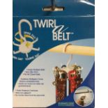 141X EVRIHOLDER TWIRL A BELT - HANGER FOR BELTS - FITS ALL WARDROBE RAILS