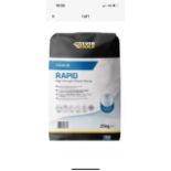 JOB LOT EVERBUILD FEBSET 45 RAPID HIGH STRENGTH REPAIR MORTAR AND BEDDING COMPOUND 20X 25KG