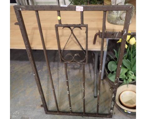 Cast iron pathway gate. Not available for in-house P&amp;P 