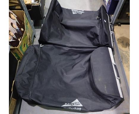 Two Khyam rollerbags. P&amp;P Group 2 (£18+VAT for the first lot and £3+VAT for subsequent lots) 