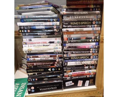 Mixed DVDs including The Godfather Collection. P&amp;P Group 2 (£18+VAT for the first lot and £3+VAT for subsequent lots) 