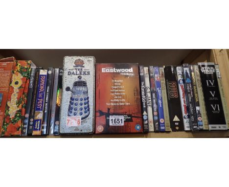 Quantity of DVDs including box sets. P&amp;P Group 2 (£18+VAT for the first lot and £3+VAT for subsequent lots) 