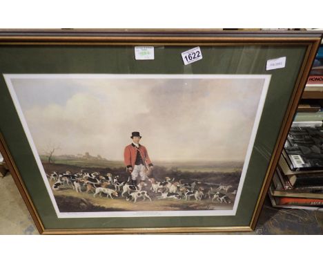 Rodney Symonds (20th century): artist signed limited edition print, Royal Rock Beagle Hunt 1866, 12/250, 57 x 46 cm. Not avai