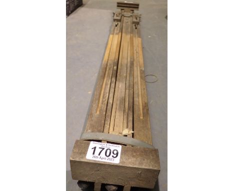 Folding pine easel. Not available for in-house P&amp;P 