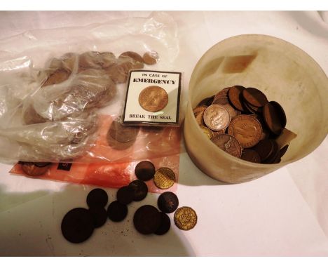 Quantity of mixed UK coins. P&amp;P Group 1 (£14+VAT for the first lot and £1+VAT for subsequent lots) 