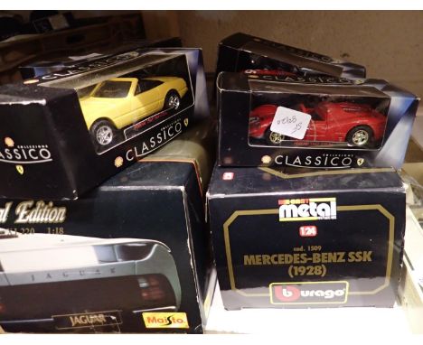 Quantity of boxed model cars by Classico, Bburago and Days Gone By. P&amp;P Group 2 (£18+VAT for the first lot and £3+VAT for