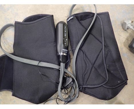 Electric leg massager. P&amp;P Group 2 (£18+VAT for the first lot and £3+VAT for subsequent lots) 