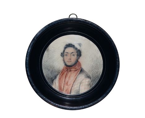 Ernesta Legnani Bisi (Milano, 1788 – 1859) o Antonietta Bisi (Milano, 1813-1866), Conte Vincenzo (San Gian) Toffetti Miniatur