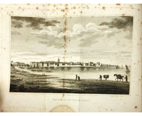 Hardiman (James) The History of the Town and County of the Town of Galway, 4to D. (W. Fords &amp; Son) 1820, First, fold. fro