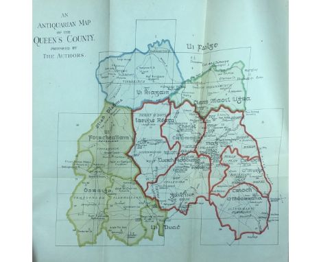 O'Hanlon (Rev. J. Cann) &amp; O'Leary (Rev. Ed.) History of the Queen's County, 2 vols. roy 8vo D. 1907. First Edn., 2 lg. fo
