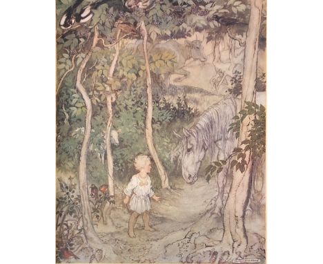 Stephens (James) Irish Fairy Tales, 4to L. (MacMillan & Co. Ltd.) 1920, First, cold. frontis, decor. t.p., & 15 cold. plts., 