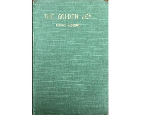 The Authors First Book, & His SisterMacDonagh (Thomas).  Through the Ivory Gate, a Book of Verse. D. n.d. [1902], sm 8vo blue