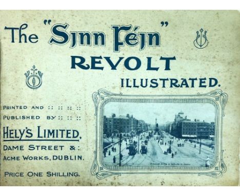 Sinn Fein Rebellion etc: Five Scarce Souvenir Booklets, Murphy (T.W.) Dublin After the Six Days Insurrection, oblong 8vo D. (