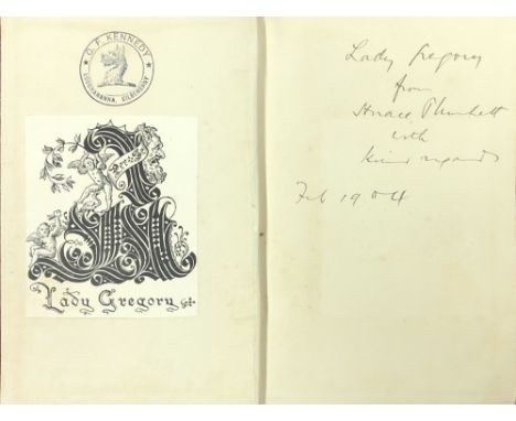 From Lady Gregory's LibraryPlunkett (Horace).  Ireland in the New Century.  L. 1904.  First.  Presentation Copy inscribed to 