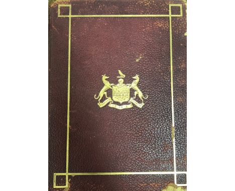 Burke (Rev. Wm. P.) History of Clonmel, 4to Waterford 1907. First Edn., engd. frontis red &amp; black titles, &amp; 13 full p