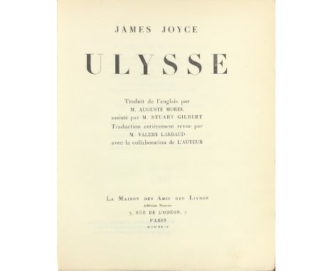               '.. et son  coeur battait comme fou et oui  j'ai dit oui je veux bien Oui.'Joyce (James).  Ulysse.  Traduit de 