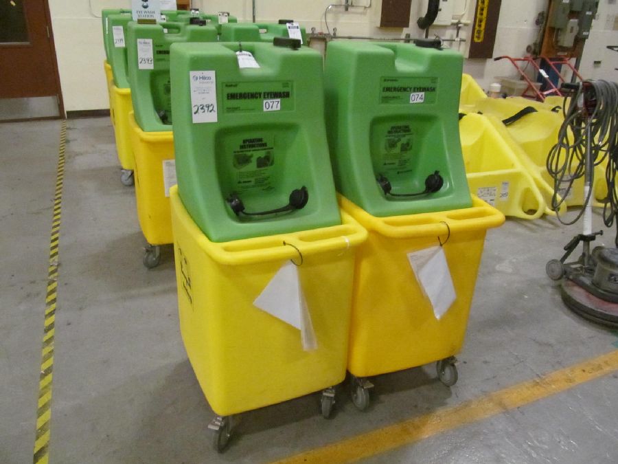 Portable EyeWash Stations, (Loc. D13)