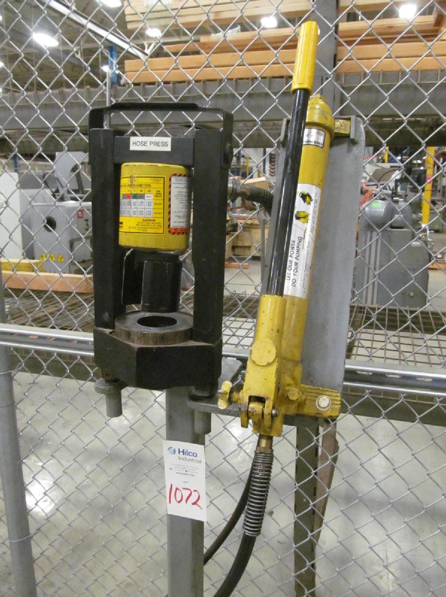 Parker Series 43 Hydraulic Hose Crimping Press, Enerpac CB28023900 Ram