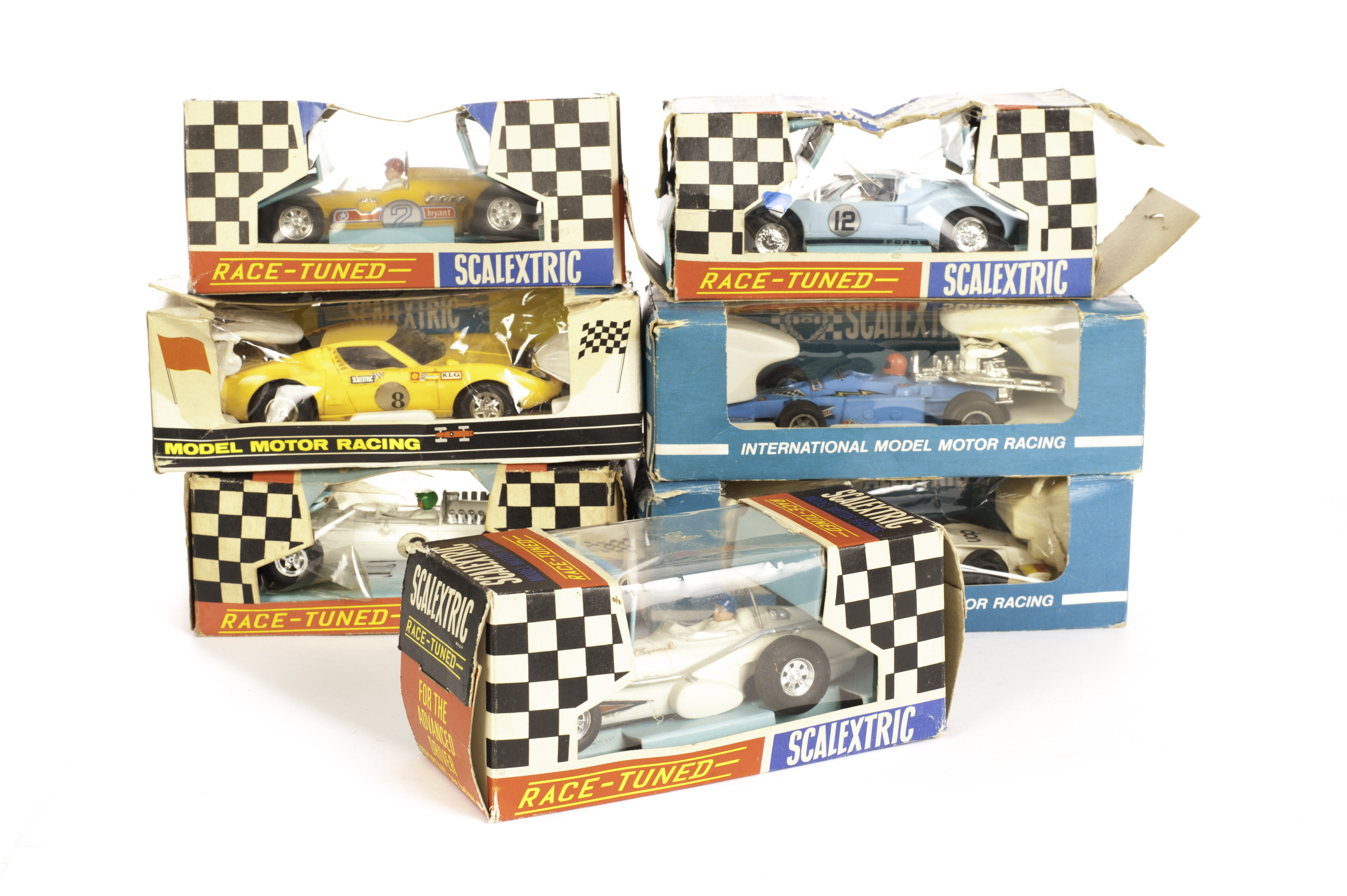 Scalextric C79 Offenhauser C023 Scalletti Arrow C80 Offenhauser C17