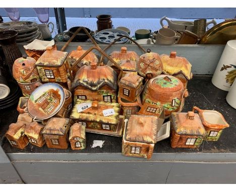Collection of Price Kensington ceramic cottages &amp; buildings