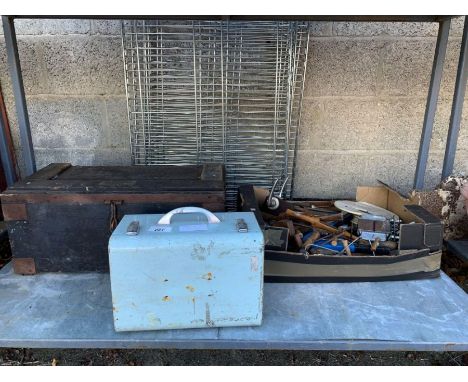 Various tools &amp; tool boxes