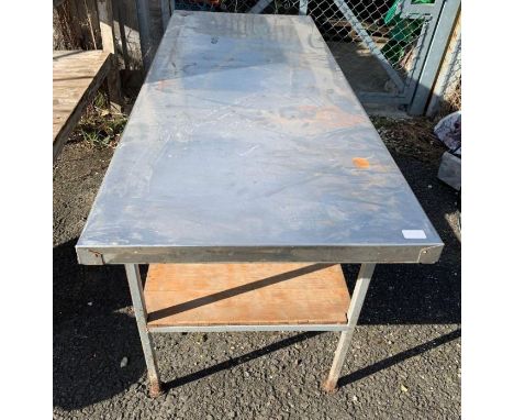 Stainless steel work bench