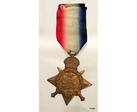 A 1914 Mons Star named to 74214 Driver J Sullivan of the Royal Field Artillery who died on the 4th June 1916