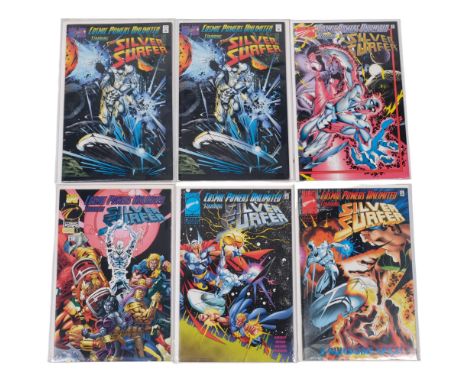 Marvel Universe Comics (1990s'), Cosmic Powers Unlimited starring The Silver Surfer #1-5, One Shot with Green Lantern &amp; S