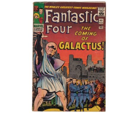 Marvel Silver Age Comic (1966), Vol 1, #48 Fantastic Four "The Coming of Galactus", 1st appearance of the Silver Surfer, Artw