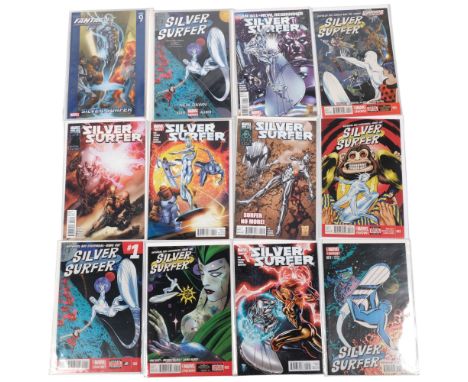 Marvel Comics (2011-2020), 26 Comics and 2 graphic books, From various Silver Surfer issues, inc Vol 5 and 6 (M)

All bagged 