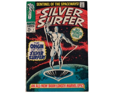 Marvel Comics (1968) Vol 1, #1 The Silver Surfer origin story, John Buscema cover art, (VFN/FN)

Bagged and boarded, slight s