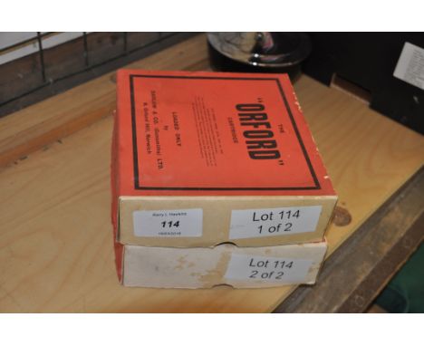 139 12 BORE CARTRIDGES ORFORD BY DARLOW + CO NORWICH.  THIS ITEM CAN ONLY BE PURCHASED BY SOMEONE WITH A CURRENT AND VALID SH