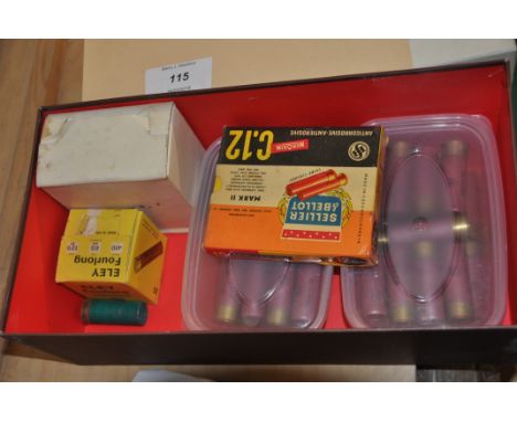 65 ODD MARKED CARTRIDGES.  THIS ITEM CAN ONLY BE PURCHASED BY SOMEONE WITH A CURRENT AND VALID SHOTGUN CERTIFICATE.