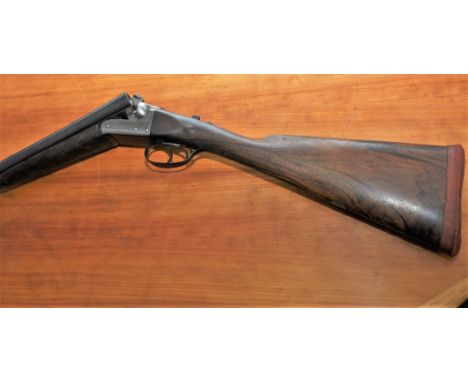 JOSEPH LANG & SON DOUBLE BARRELL SIDE BY SIDE BOX LOCK EJECTOR GOOD CONDITION NO.15242 WITH LEG OF MUTTON CASE- THIS ITEM CAN