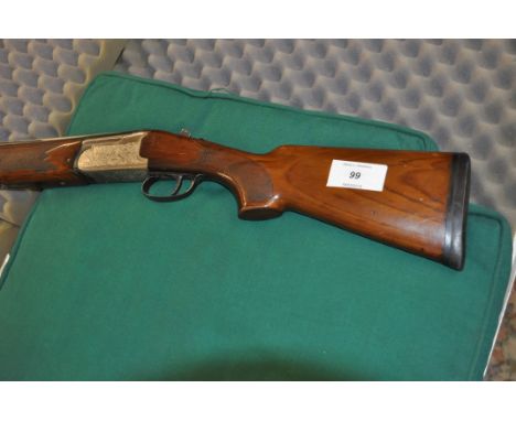12 BORE LANBER O/U.  THIS ITEM CAN ONLY BE PURCHASED BY SOMEONE WITH A CURRENT VALID SHOTGUN CERTIFICATE OR AN RFD AND MUST P