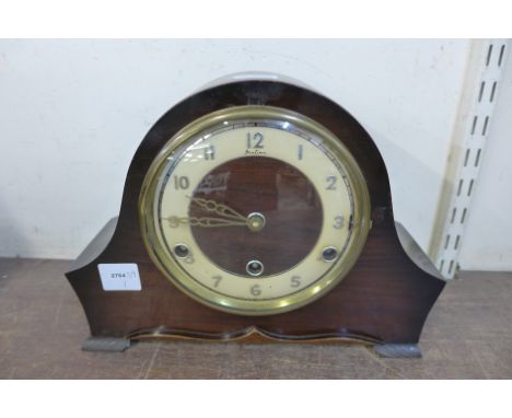 A Bentima Westminster chime mantel clock
