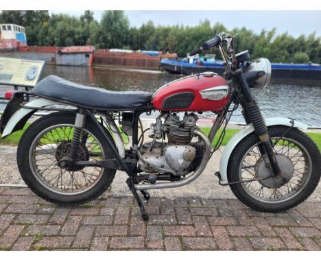 1967 Triumph Tiger Daytona 500cc. Registration Number KBE 28E, Frame Number T100T/H54482, Engine Number T100/H54482. Sold wit