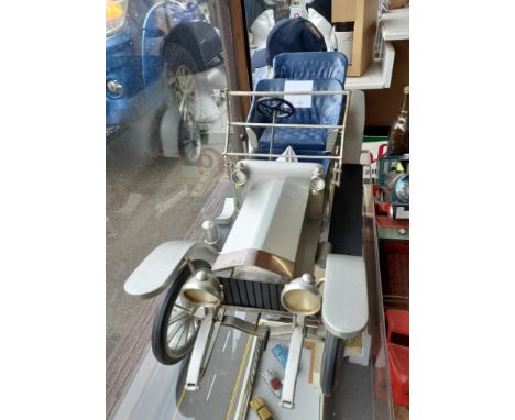 Silver Ghost Rolls Royce Model CarPlease visit our catalogue on our website: https://mathewsons.co.uk/auctions/17049-friday-2