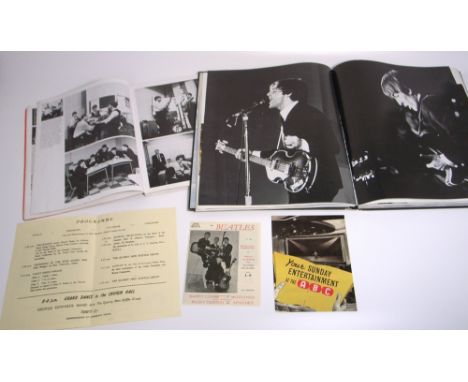 A large format hardback book "The Beatles" by Bramley Books, with 192 printed pages with many full colour photographs and ill