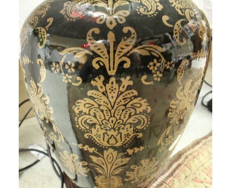 Two pairs of baluster bodied table lamps and shades, together with six various table lamps CONDITION REPORTS There are two ma